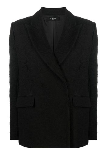 AMIRI single-breasted button-fastening jacket - Schwarz