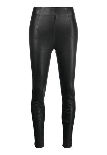 AMIRI zip-up high-waisted leggings - Schwarz