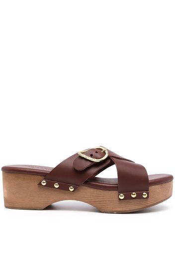 Ancient Greek Sandals Marilisa Clogs - Braun