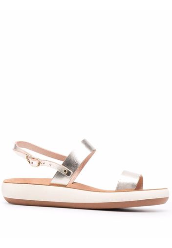 Ancient Greek Sandals Slingback-Sandalen - Nude