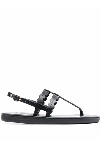 Ancient Greek Sandals Slingback-Sandalen - Schwarz