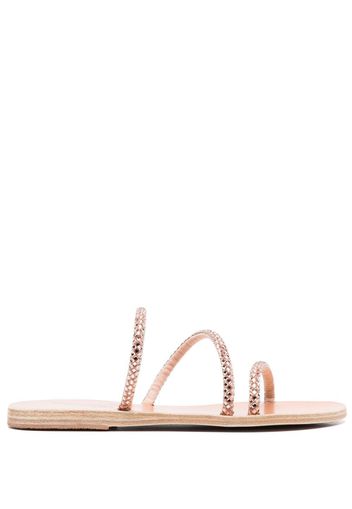 Ancient Greek Sandals Polytimi crystal-embellished sandals - Rosa