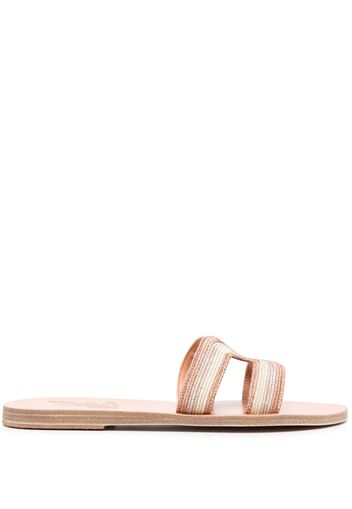 Ancient Greek Sandals Kentima slip-on slides - Nude