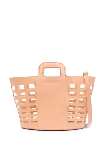 Ancient Greek Sandals Demijohn bucket bag - Nude