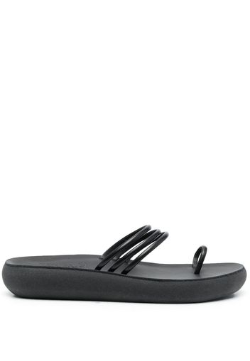 Ancient Greek Sandals Kalokeri leather sandals - Schwarz