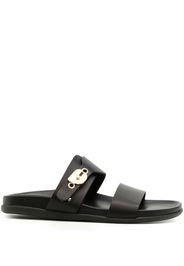 Ancient Greek Sandals Latria leather sandals - Schwarz