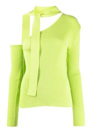 Andersson Bell Conny Scar Neck Tight Knit Top - Grün