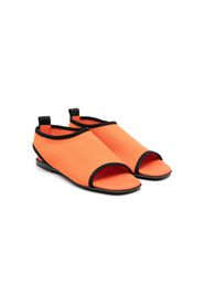 Andrea Montelpare contrasting-trim open-toe sandals - Orange