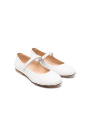 Andrea Montelpare leather ballerina shoes - Weiß