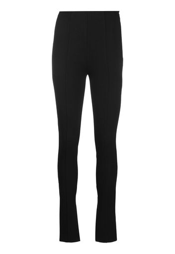 ANINE BING Hoch sitzende Skinny-Hose - Schwarz