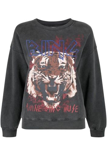 ANINE BING Tiger Sweatshirt - Schwarz