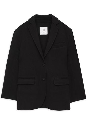 ANINE BING Karierter Quinn Blazer - Schwarz