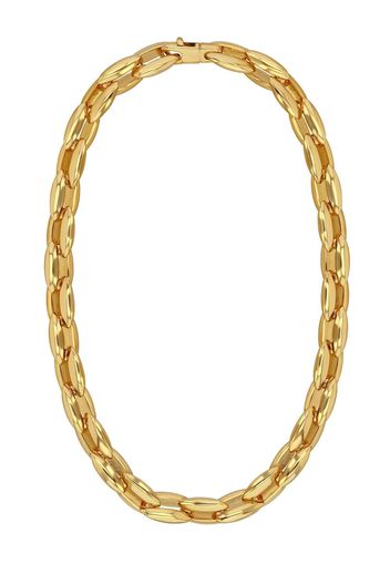 ANINE BING Oval Link gold-plated necklace