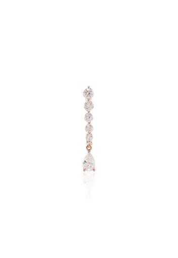 Anita Ko 18kt Rotgoldohrring mit Diamanten - ROSE GOLD