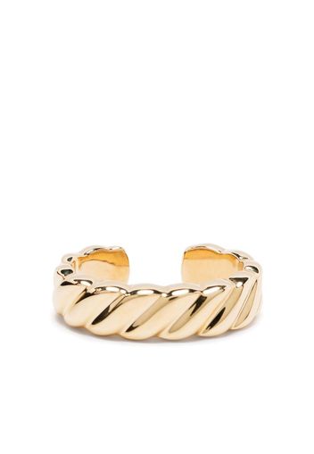 Anita Ko 18kt yellow gold braided ear cuff