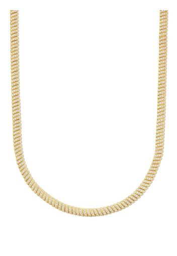 Anita Ko 18kt Gelbgold-Choker mit Diamanten