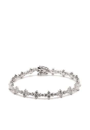 Anita Ko 18kt white gold diamond tennis bracelet - Silber