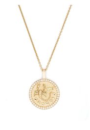 Anita Ko 18kt yellow gold Scorpio diamond necklace