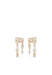 Anita Ko 18kt yellow gold Maya diamond earrings