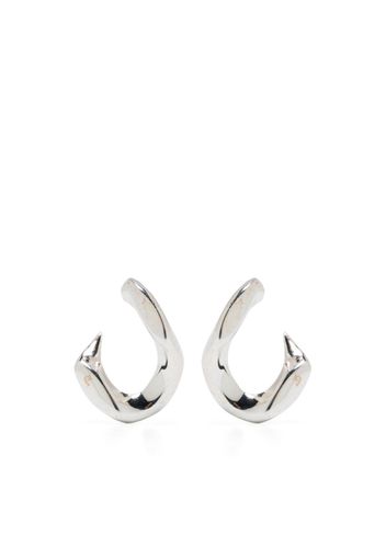 Annelise Michelson Déchainée hoop earrings - Silber