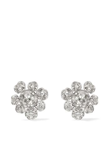 Annoushka 18kt 'Marguerite' Weißgoldohrstecker mit Diamanten - 18ct White Gold