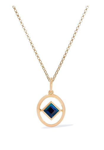 Annoushka 14kt yellow gold Sapphire Birthstone necklace