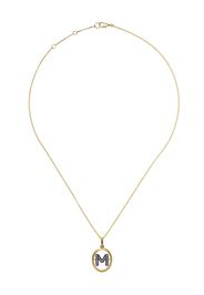 Annoushka 18kt Gelbgoldanhänger mit Diamanten und Kette - 18ct Yellow Gold