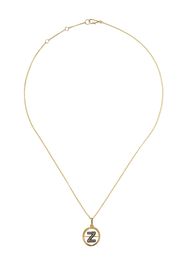 Annoushka 18kt Gelbgoldanhänger mit Diamanten und Kette - 18ct Yellow Gold