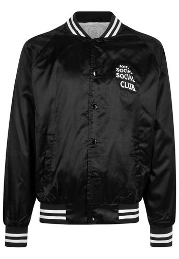 Anti Social Social Club Souvenir bomber jacket - Schwarz