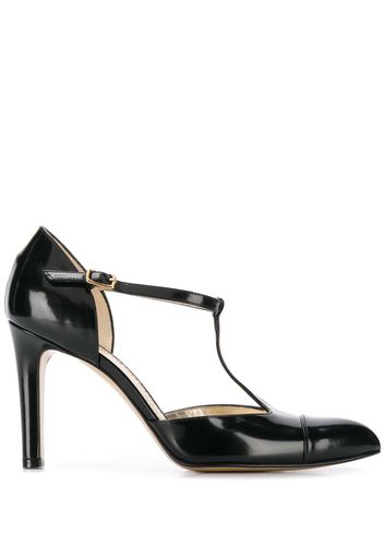 Antonio Barbato Pumps mit T-Riemen - Schwarz