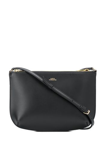 A.P.C. 'Sarah' Schultertasche - Schwarz