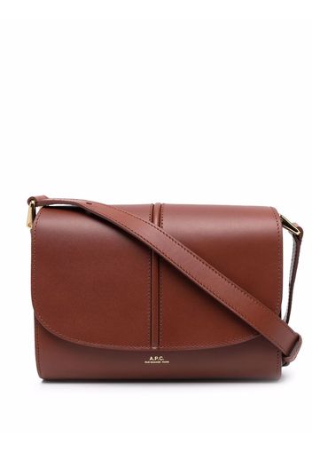 A.P.C. Kleine Betty Horizon Umhängetasche - Braun