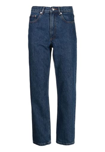 A.P.C. mid-rise boyfriends jeans - Blau