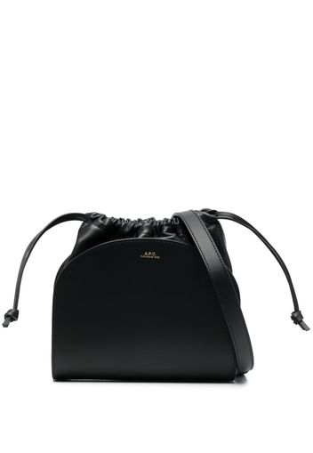 A.P.C. Demi Lune Pochon crossbody bag - Schwarz