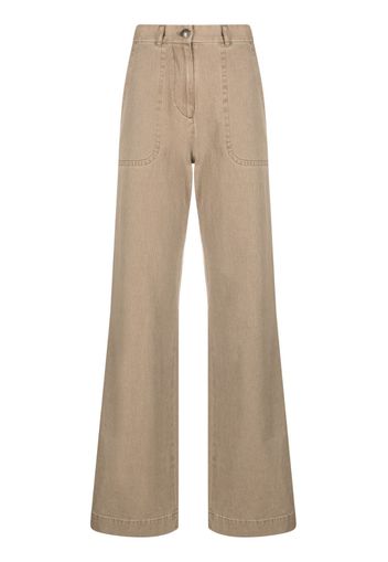 A.P.C. Jeans mit geradem Bein - Nude