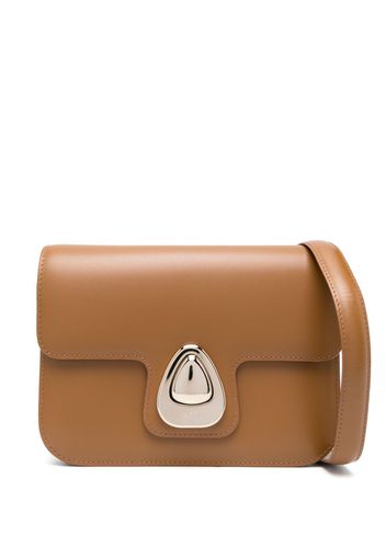 A.P.C. Astra leather crossbody bag - Braun