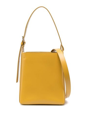 A.P.C. small Virginie leather tote bag - Gelb