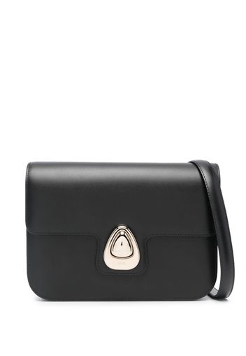 A.P.C. Astra smooth-leather shoulder bag - Schwarz