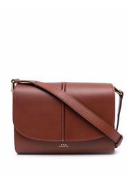 A.P.C. Kleine Betty Horizon Umhängetasche - Braun