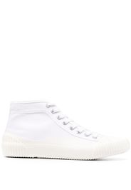 A.P.C. Iggy canvas high-top sneakers - Weiß