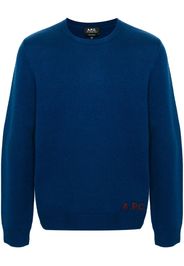 A.P.C. Edward Pullover - Blau