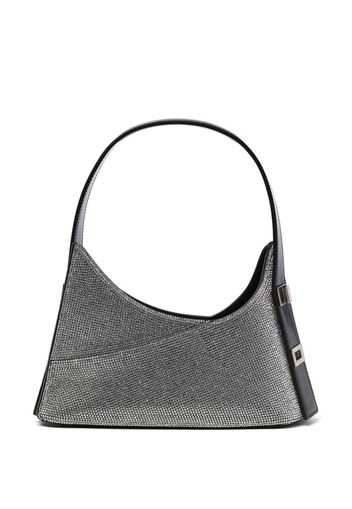 APEDE MOD crystal-embellishment shoulder bag - Weiß