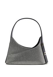 APEDE MOD crystal-embellishment shoulder bag - Weiß