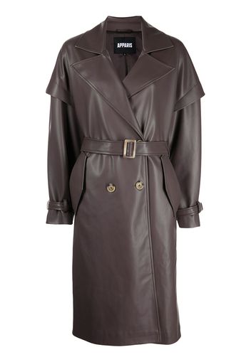 Apparis Klassischer Trenchcoat - Braun