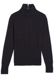 Apparis zip-detail roll neck jumper - Grau