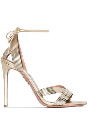 Aquazzura Ari Sandalen 105mm - Gold