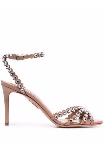 Aquazzura Tequila Sandalen 85mm - Rosa