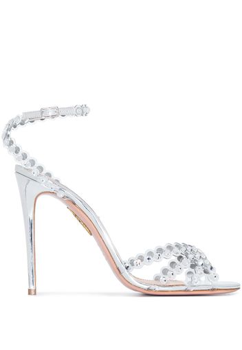 Aquazzura Tequilla 120mm sandal - Silber