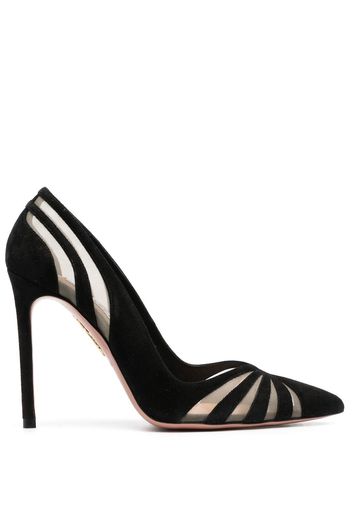 Aquazzura The Sky Pumps 105mm - Schwarz