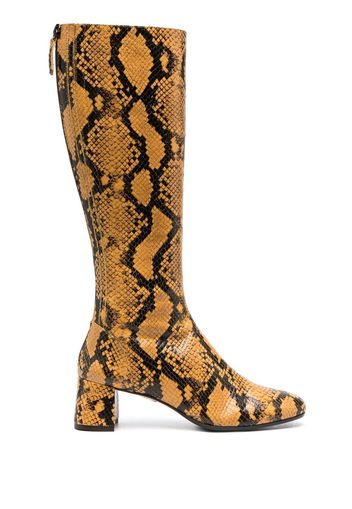 Aquazzura Saint Honore Stiefel 50mm - Orange